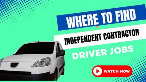 Jobs for independent contractor drivers - 66,645 Independent Driver jobs available on Indeed.com. Apply to Driver (independent Contractor), Van Driver, Freight Agent and more!